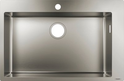 Кухонна мийка S711-F660 на стільницю1х35d 760х500 сталь (43302800) Stainless Steel KMNAVARA49839 фото