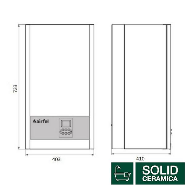 Котел газовый Airfel DigiFEL Premix 30 кВт SD00005425 фото