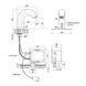 Змішувач для раковини безконтактний Lidz (CRM) 90 00 079 00 SD00038669 фото 2