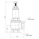 Предохранительный клапан Icma 1" 1/2 ВР №254 SD00007464 фото 3