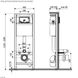 16.65.91 Комплект 2в1 инсталляции д/унитаза 400х155х1120мм 532254 фото 2