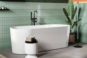 Окремо стоячі ванни: краса і функціональність в одному фото