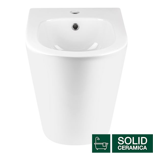 Биде напольное Qtap Stork 560х360х410 White QT15443378W SD00042523 фото