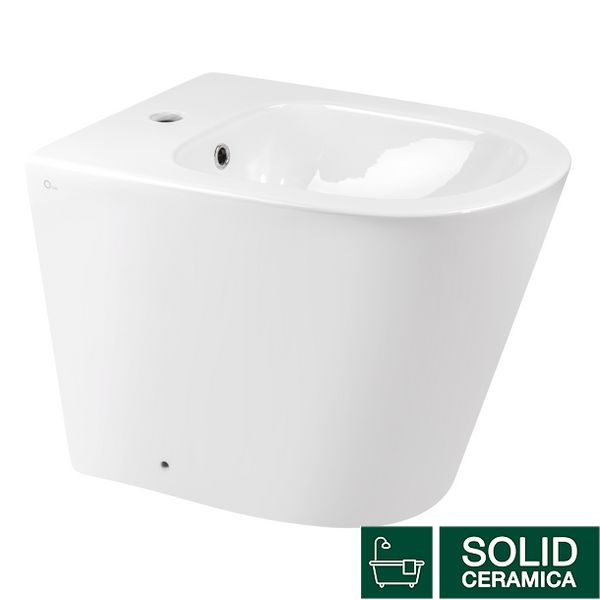 Биде напольное Qtap Stork 560х360х410 White QT15443378W SD00042523 фото