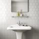 Плитка EQUIPE CERAMICAS 23361 CHEVRON WALL WHITE MATT right 493297 фото 3