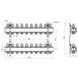 Колектор Icma 1" 10 виходів, без витратоміра №K005 SD00020445 фото 2