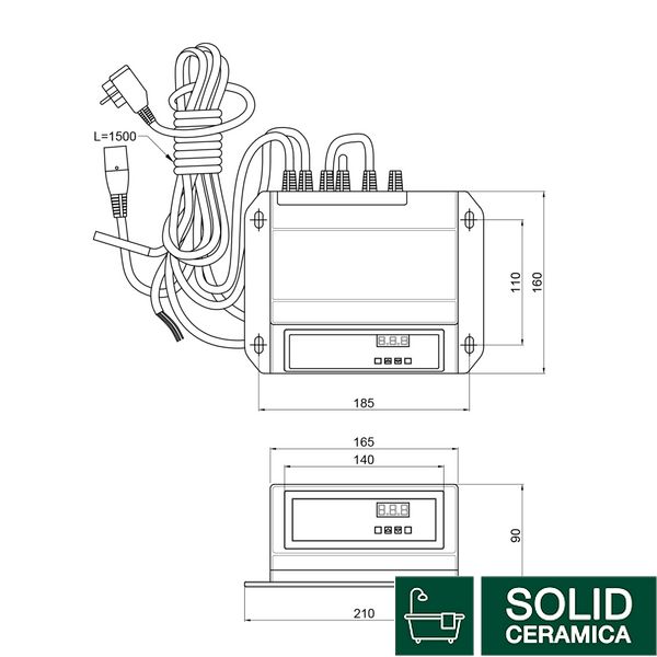 Контролер Thermo Alliance TA71 для управління 3D/4D клапаном, насосом ЦО SD00048867 фото