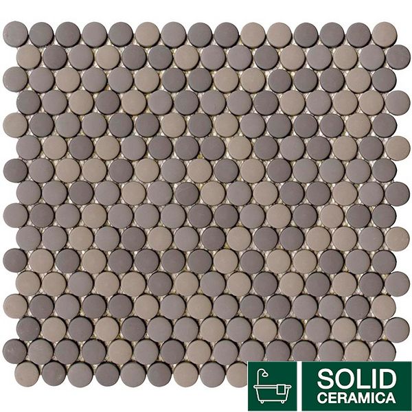 G113 GLAZE DOTS GREYS MATT 31.5х29 (мозаїка) KMNAVARA22841 фото