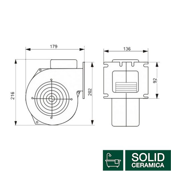 Вентилятор котла KG Elektronik M Plus M Арт. X2 до 40 кВт SD00028163 фото