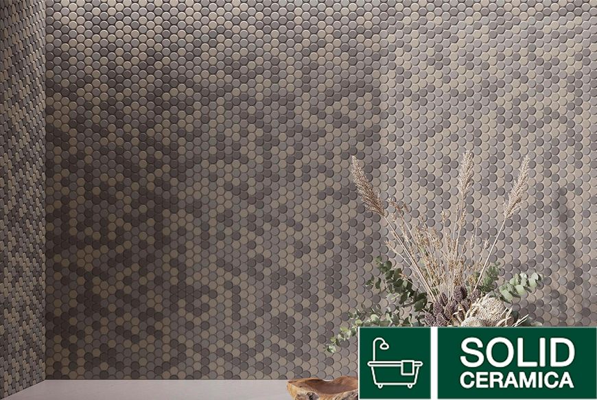 G113 GLAZE DOTS GREYS MATT 31.5х29 (мозаика) KMNAVARA22841 фото