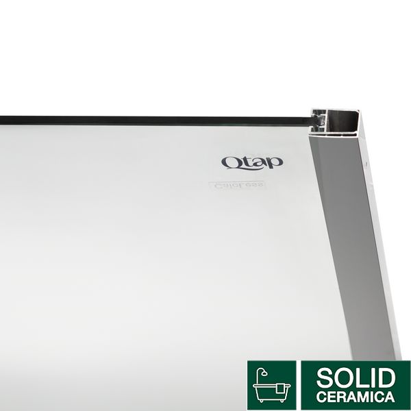 Душевая перегородка Qtap Walk-In Glide CRM2012.C8 120х190 см, стекло Clear 8 мм, покрытие CalcLess SD00039724 фото