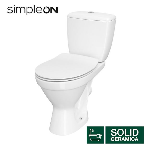 CERSANIA Компакт 705 011 3/6 с крышкой дюропласт SLIM softclose 474550 фото