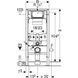 111.300.00.5 Duofix Установка д/подв. унитазу (12см) 21829 фото 3