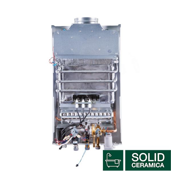 Колонка газова димохідна Thermo Alliance JSD20-10GE 10 л панель скляна White SD00030726 фото