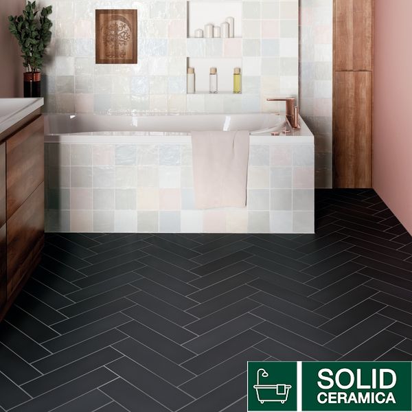 Плитка керамограніт EQUIPE CERAMICAS 25897 STROMBOLI BLACK CITY 493245 фото