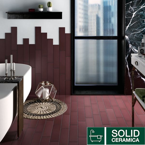 Плитка керамограніт EQUIPE CERAMICAS 25895 STROMBOLI OXBLOOD 493085 фото