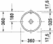 ARCHITEC Умывальник встроенный под столешницу d32,5 см (0319320000) KMNAVARA41159 фото 6