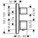 15708000 Ecostat E Наружная часть термостата 275015 фото 2