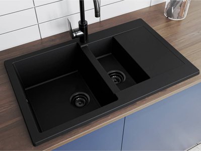 Кухонна мийка LAPAS black 0000019 фото