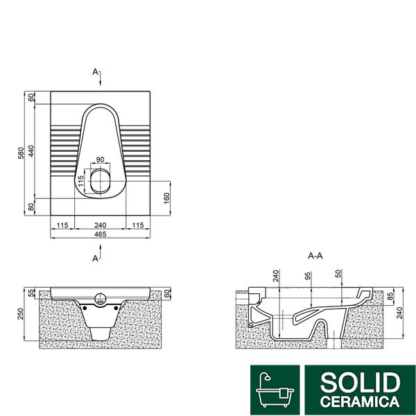 Чаша Генуя Qtap Kalao 525х470х247 White QT0823HD5LW SD00045961 фото