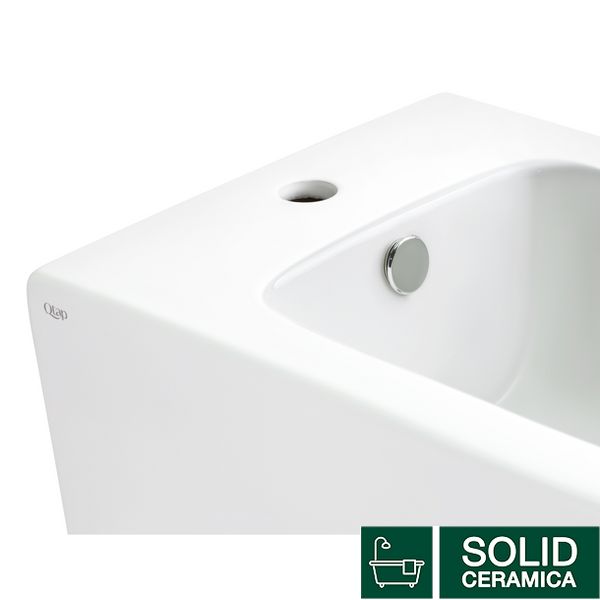 Биде напольное Qtap Scorpio 530x360x395 White QT14441003CW SD00042532 фото