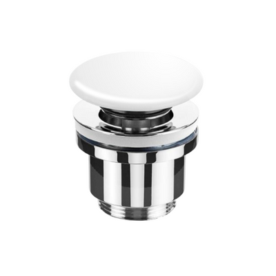 SPCB-1004 Керамічний донний клапан для раковини, білий глянцевий (1 сорт) 558625 фото