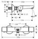 Змішувач з термостатом для ванни Ecostat E (13123000) KMNAVARA15499 фото 2